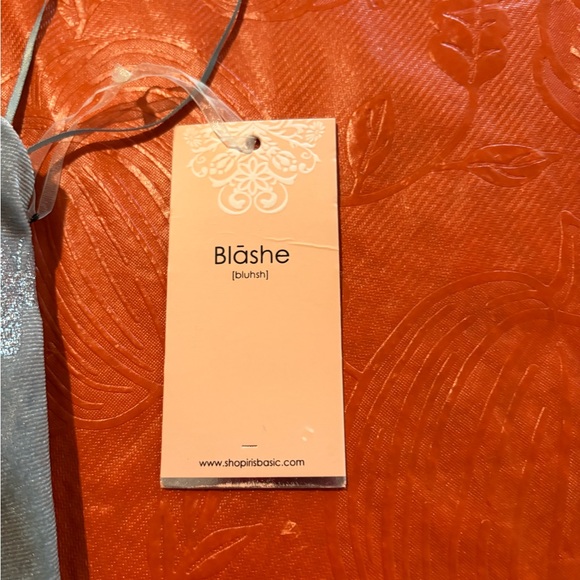 NWT blashe crop top juniors large butterflies 1487 - Picture 3 of 5